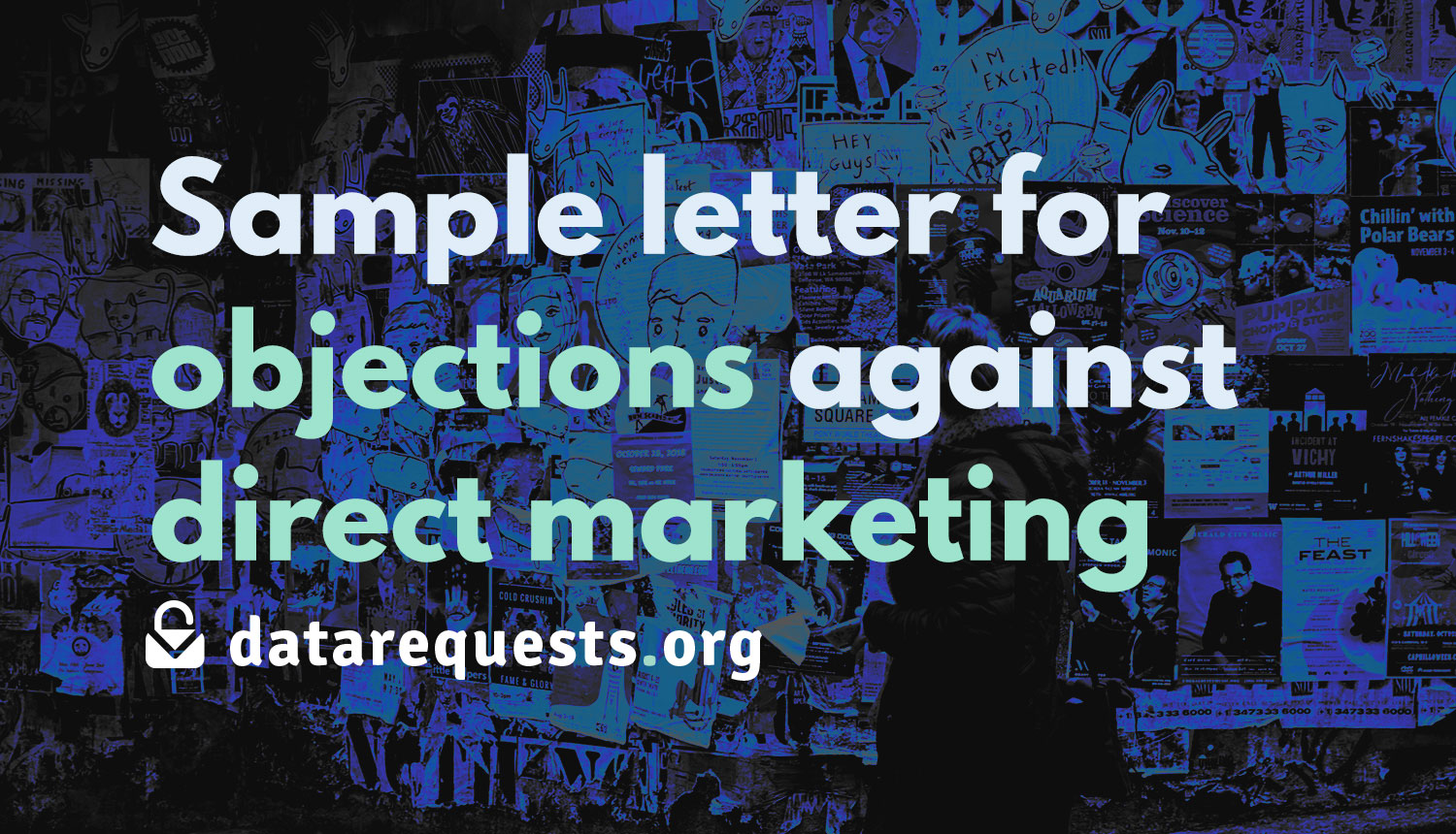 Sample letter for objections against direct marketing